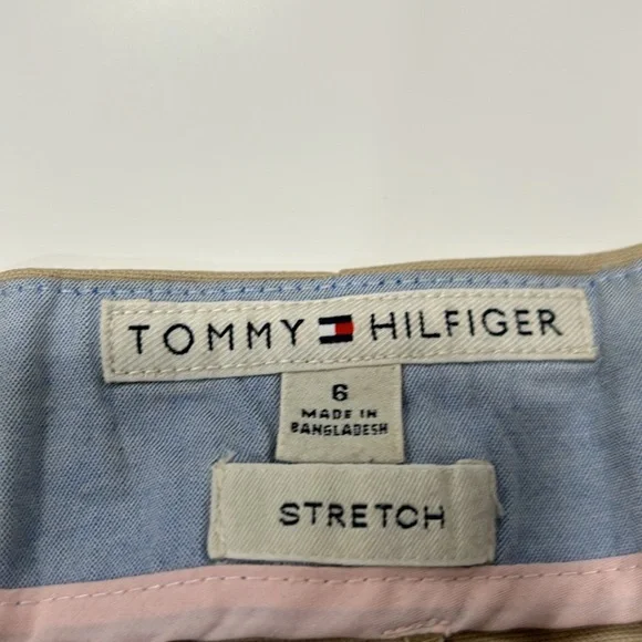 Tommy Hilfiger khaki belt pleated skirt for women - Picture 4 of 8